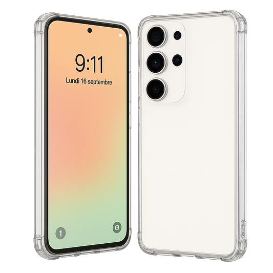 Samsung S25 Ultra – Coque antichoc transparente SorjenTech