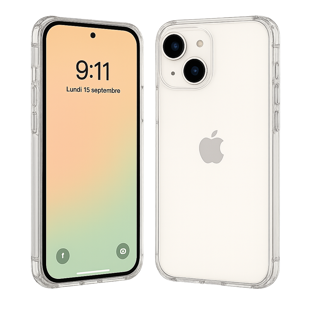 iPhone 14 – Coque antichoc transparente SorjenTech