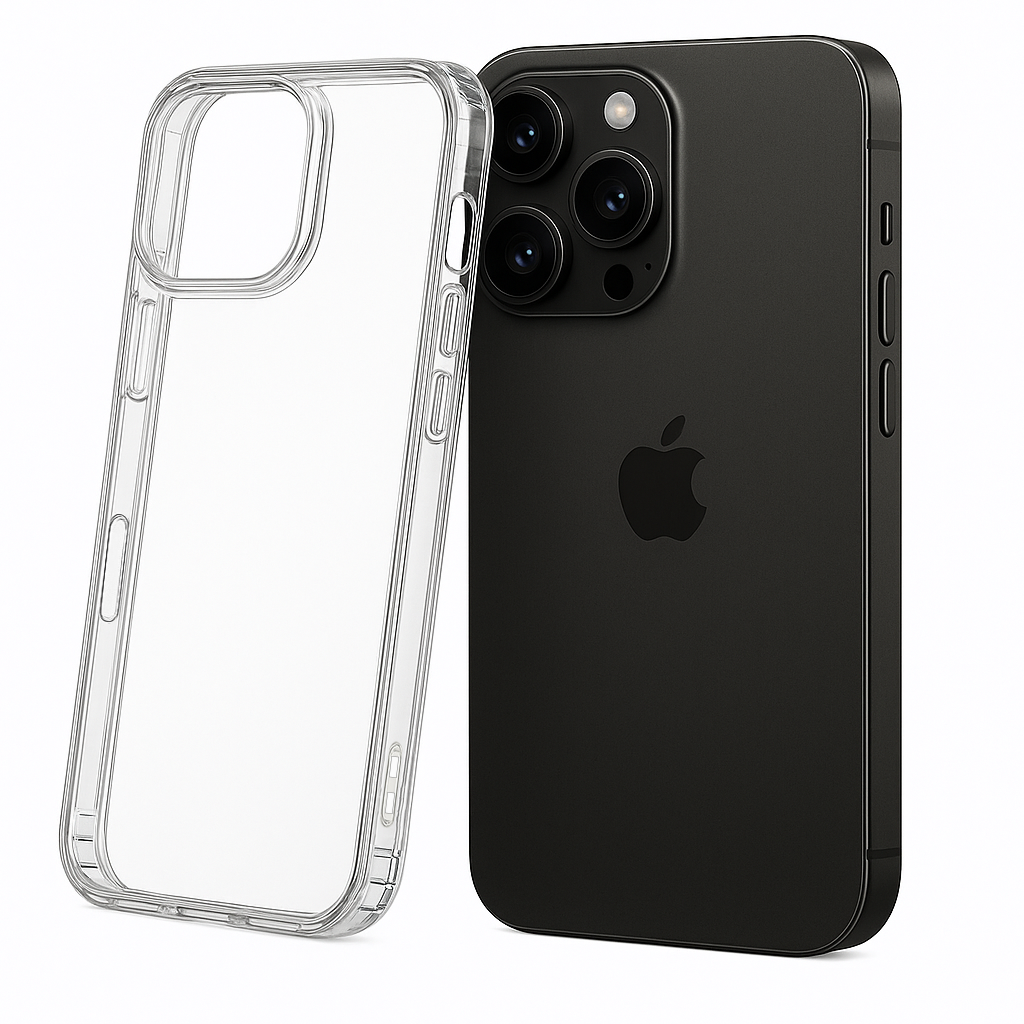 iPhone 16 Pro – Coque antichoc transparente SorjenTech