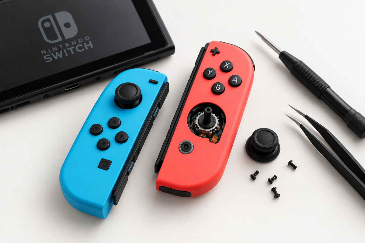 Réparation drift joystick Joy-Con Nintendo Switch