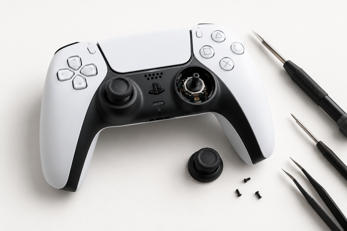 Réparation drift joystick manette PS5 (DualSense)