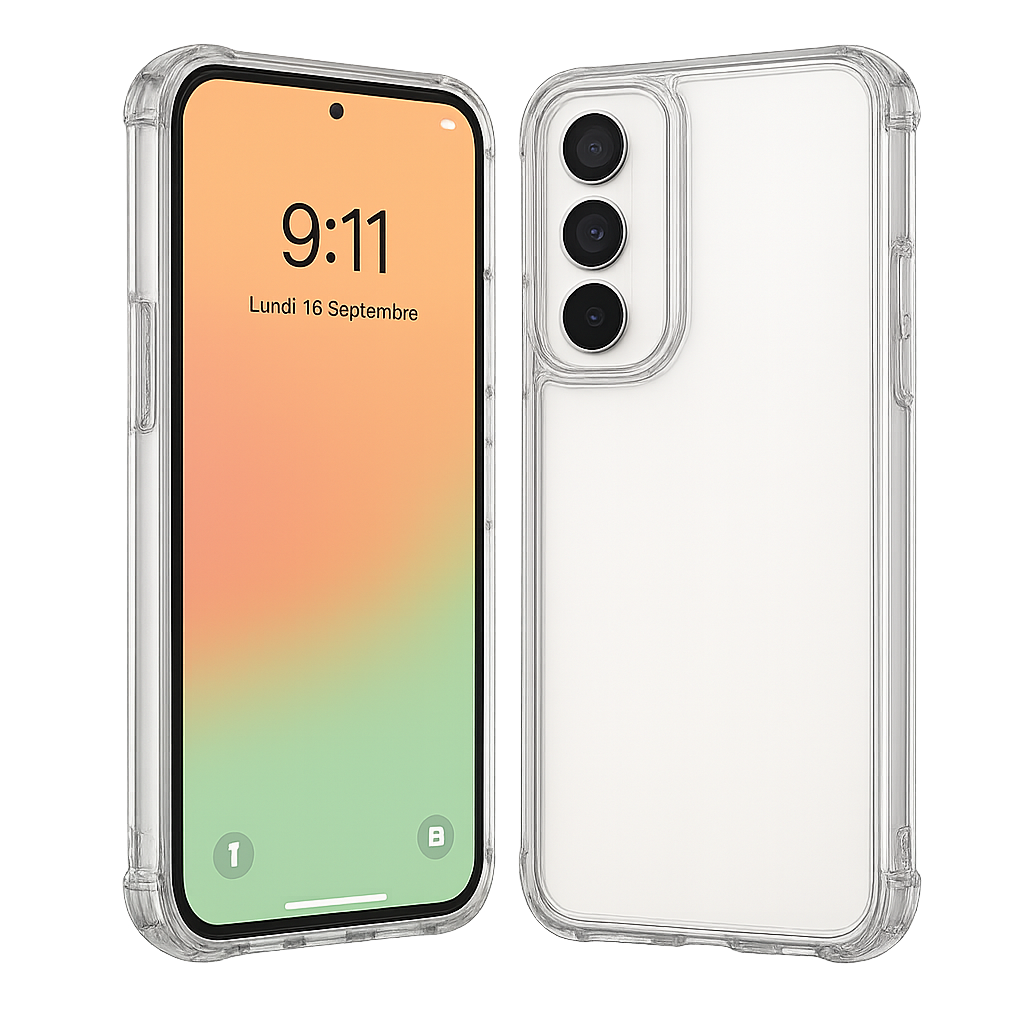 Samsung A16 - Coque antichoc transparente SorjenTech