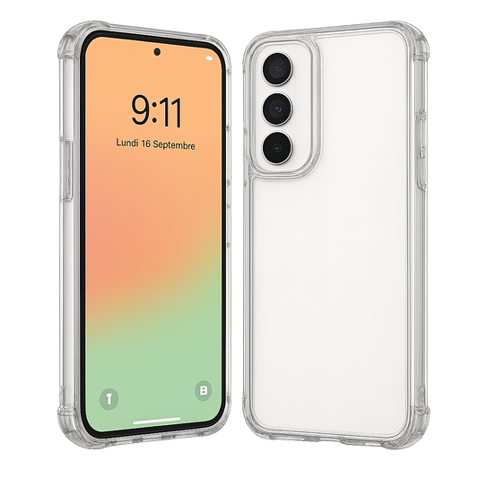 Samsung A16 - Coque antichoc transparente SorjenTech