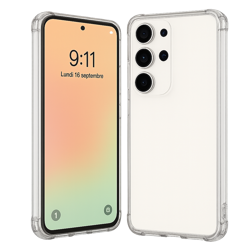 Samsung S25 Ultra – Coque antichoc transparente SorjenTech