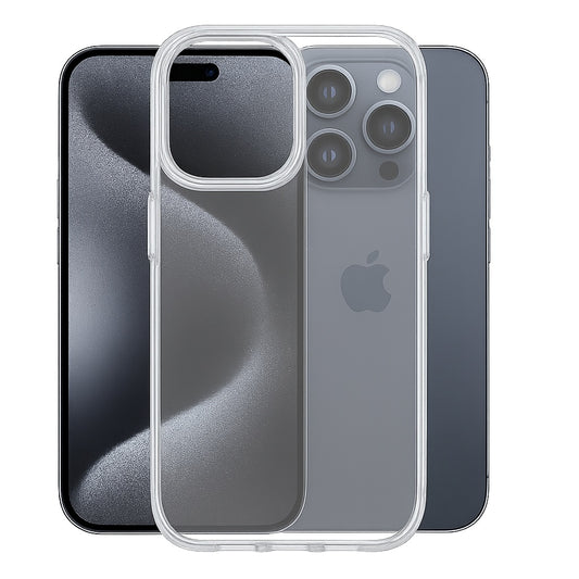 iPhone 15 Pro – Coque antichoc transparente SorjenTech