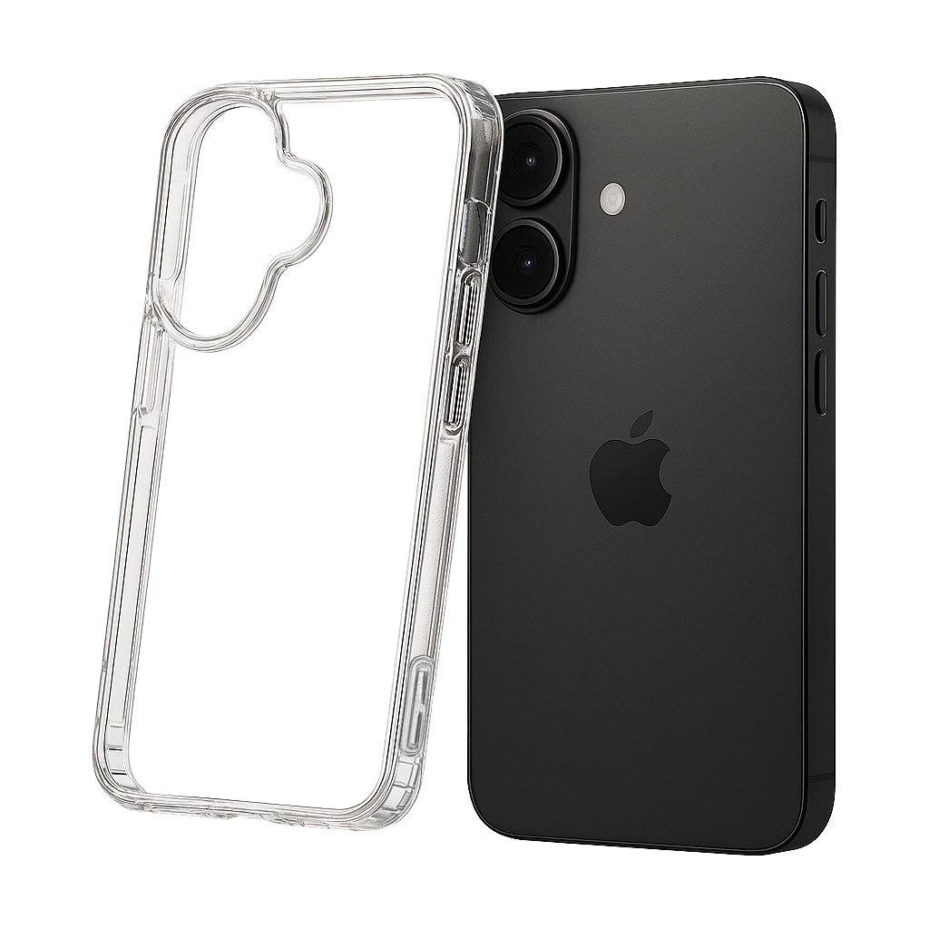 iPhone 16 – Coque antichoc transparente SorjenTech